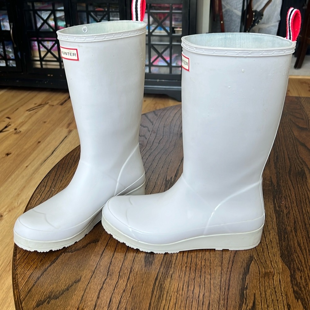 Hunter Gray Rain Boots